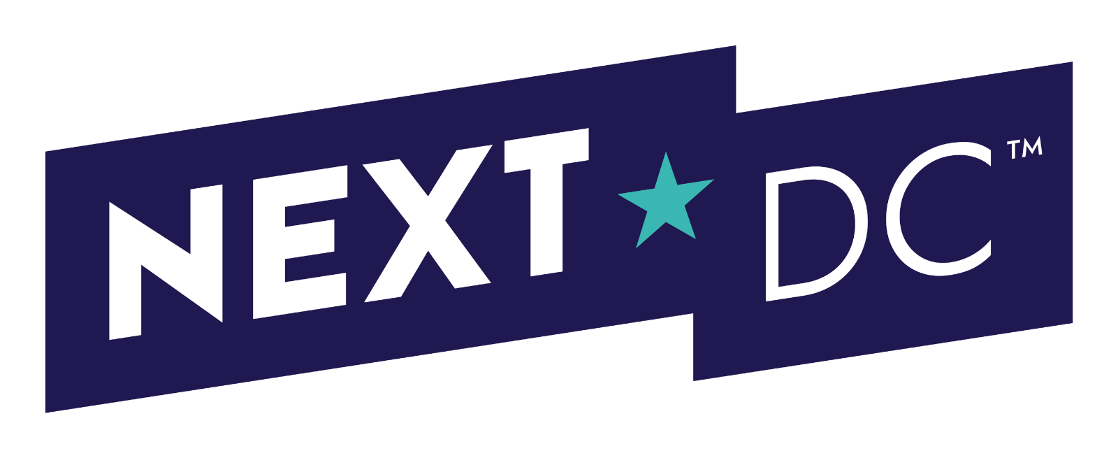 The primary logo of NEXTDC 